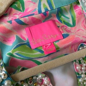 Hand beaded Lily Pulitzer size L dress
